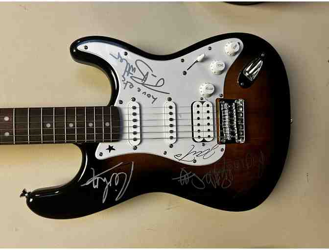 Psychedelic Furs signed guitar