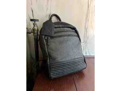 Cowboysbag Black Leather Backpack