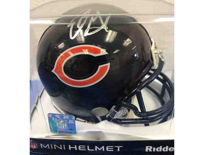 Eddie Goldman Autographed Mini Helmet