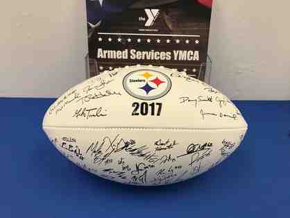 Pittsburgh Steelers Autographed football