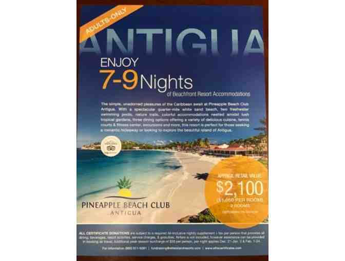 7-9 night stay at Pineapple Beach Club Antigua