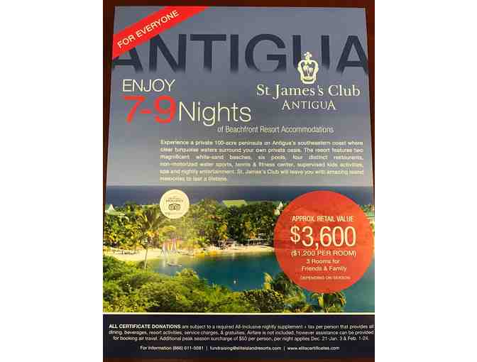 7-9 nights at St. James's Club & Villas