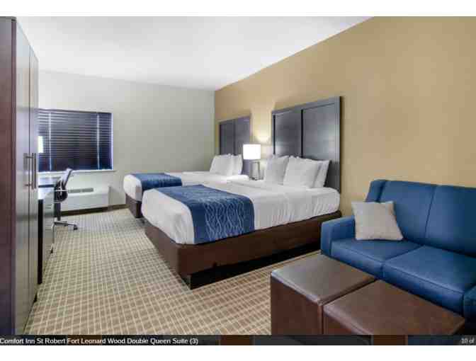 1 Night Stay at Fort Wood Hotels for 2 Adults