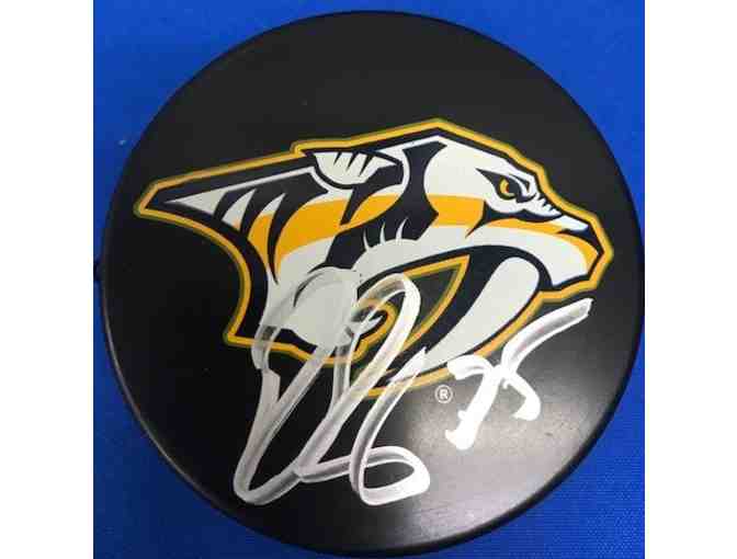 Pekka Rinne Autographed Hockey Puck