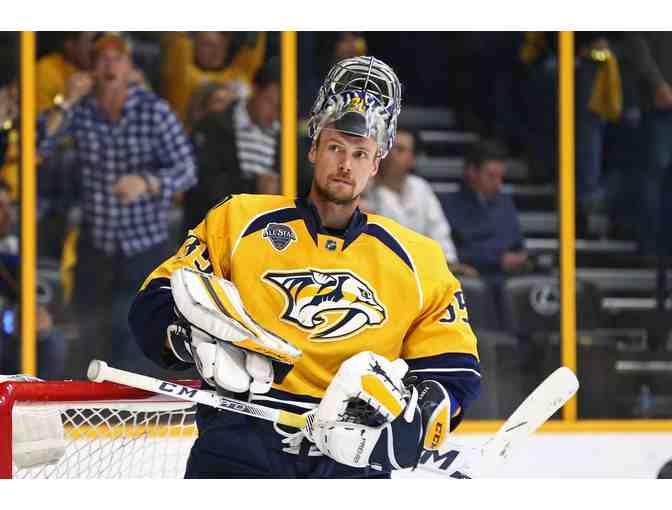 Pekka Rinne Autographed Hockey Puck