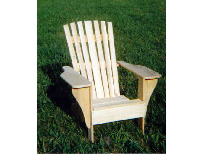 Classic Fanback Adirondack Chair by Davey Hecht Woodworking