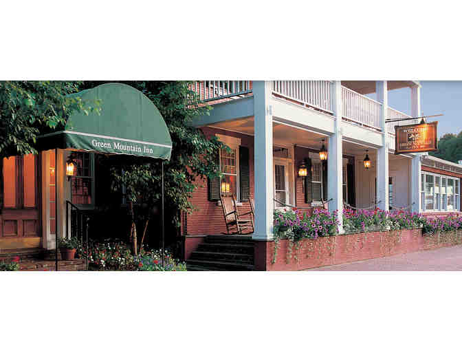 One Luxurious Night for Two at the Green Mountain Inn with Breakfast