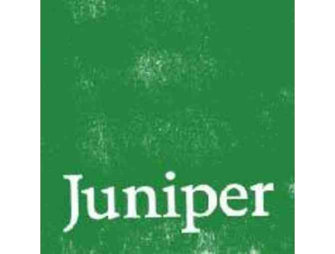 Juniper Bar and Restaurant $50 Gift Certificate
