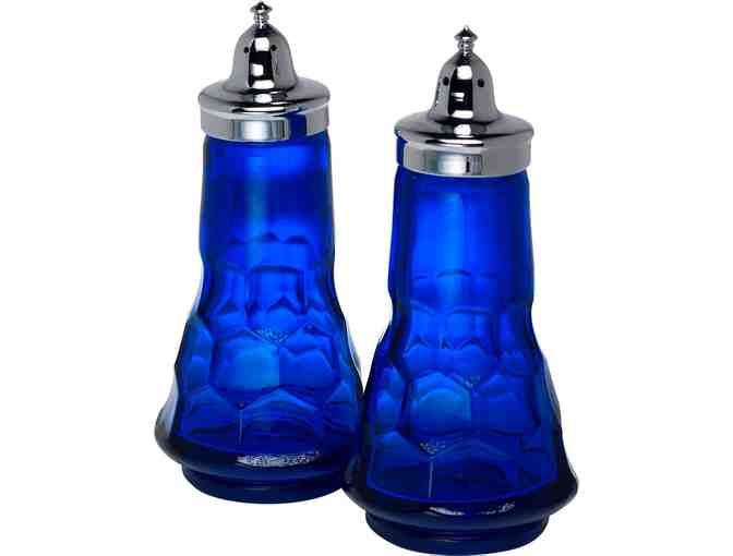 Mosser Glassware Set in Cobalt Blue from The Vermont Country Store