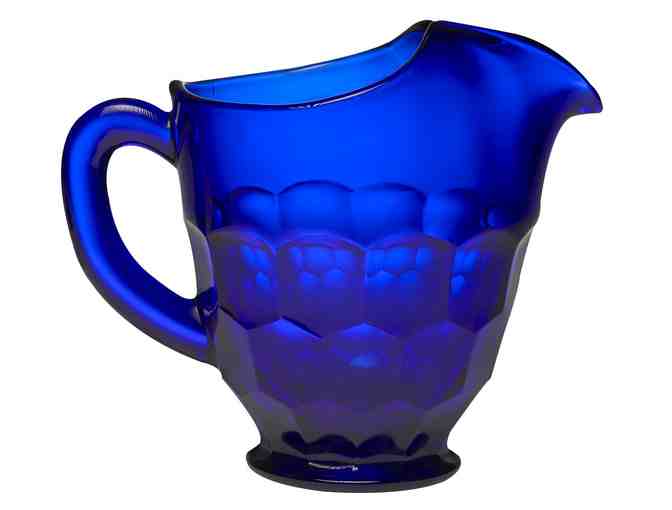 Mosser Glassware Set in Cobalt Blue from The Vermont Country Store