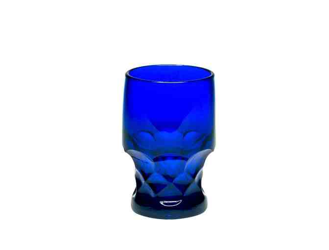 Mosser Glassware Set in Cobalt Blue from The Vermont Country Store