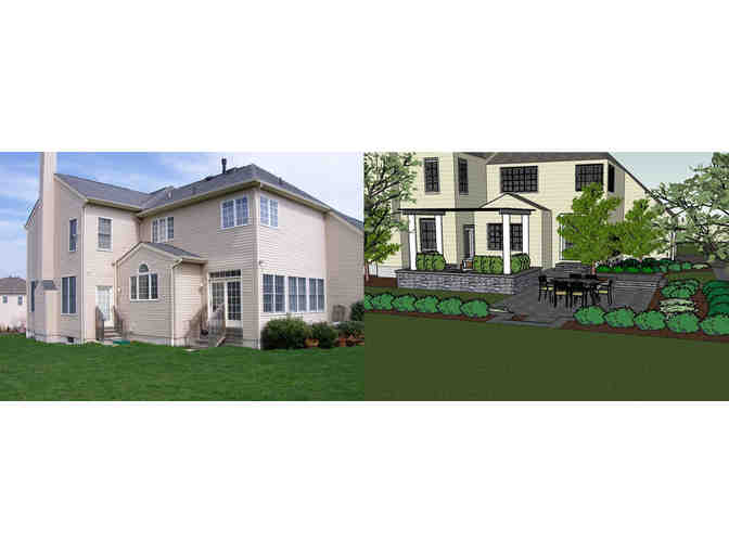 Conceptual Landscape Design by Ginkgo Design, LLC