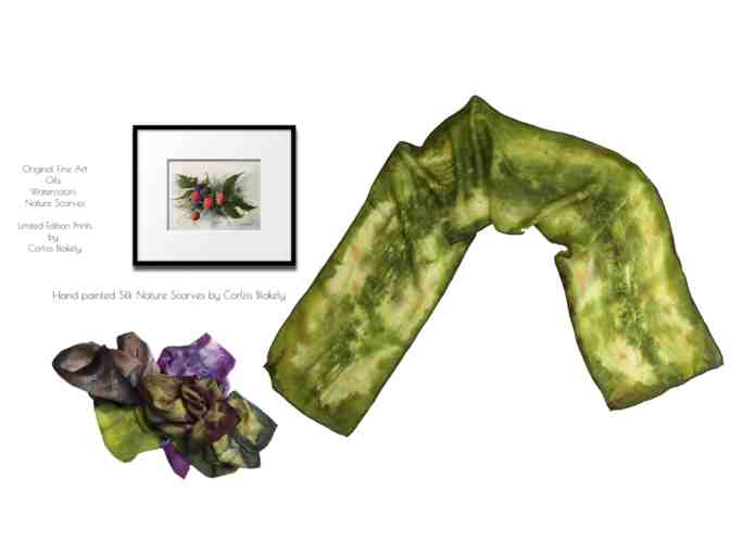 Nature Scarf by Corliss Blakely