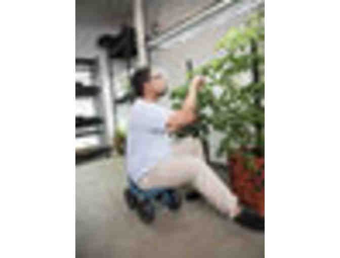 Low Rider Swivel Scoot Rolling Garden Seat