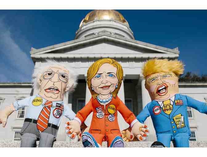 Hillary - Presidential Parody Dolls from Fuzzu for Your Pet or You!