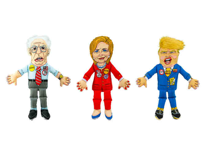Hillary - Presidential Parody Dolls from Fuzzu for Your Pet or You!