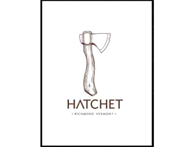 Hatchet Tap and Table  $25 Gift Certificate