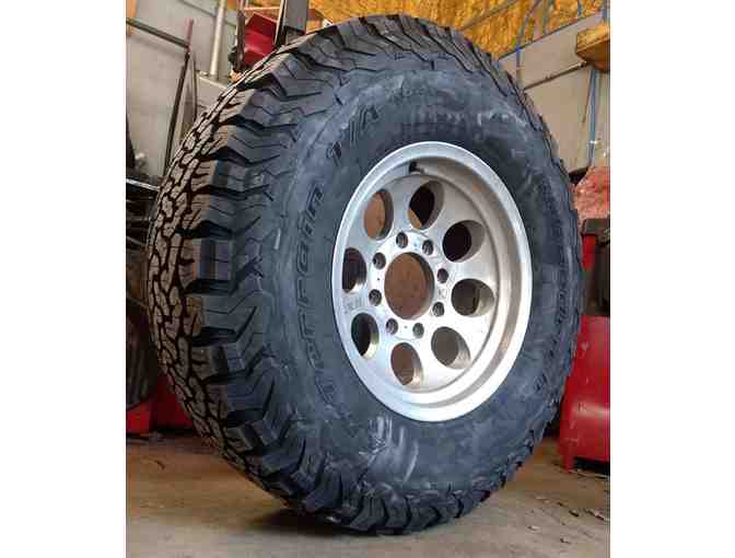 Tire Installation for a Car or Light Truck
