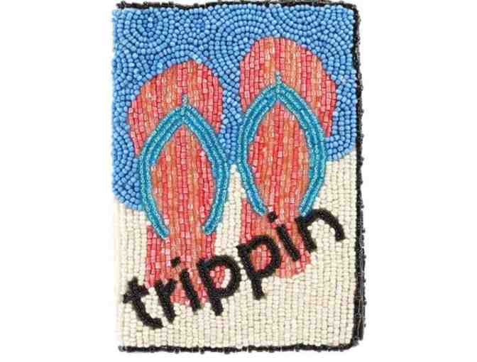 Trippin' Beaded Passport Holder by Mary Frances  and $20 Gift Card from A Little Something - Photo 1