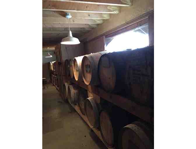 Shelburne Orchard Presents the Brandy Barrel House Tour for up to 6 and a Bottle of Brandy