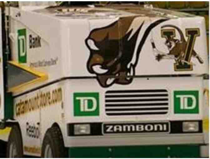 Zamboni Ride and Four Tickets to a 2020-21 Vermont Men's Hockey Game