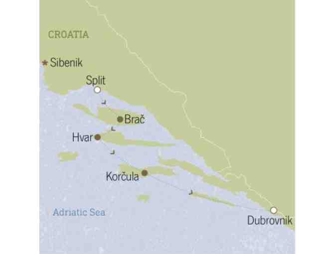 Croatia:  Walking Tour through The Dalmatian Coast in Croatia for Two including airfare*