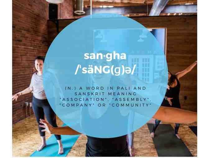 Sangha Studio - Pass for Three Yoga Classes