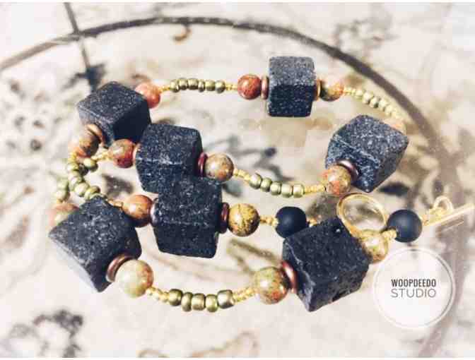 Lava Stone  Necklace