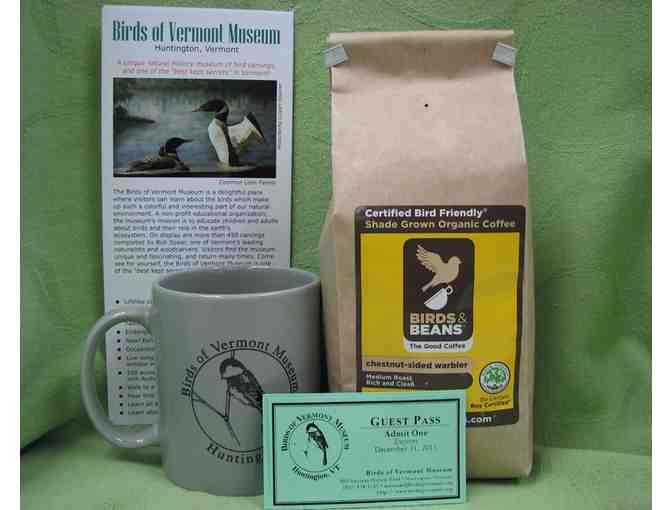 Birds of Vermont Museum Passes and Bird Friendly Coffee