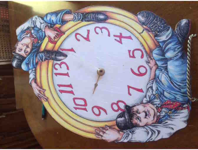 Laurel and Hardy Clock by Joe Lee