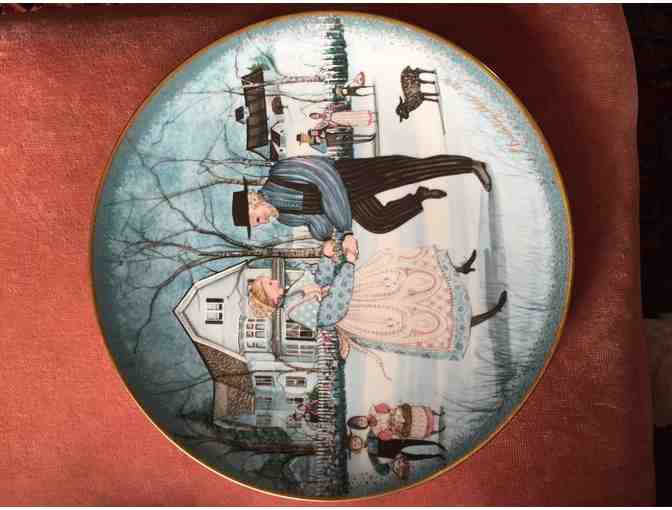 P Buckley Moss Collector Plate