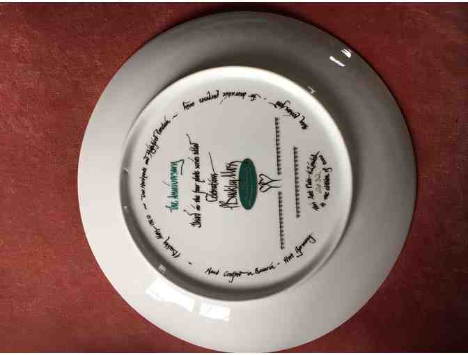 P Buckley Moss Collector Plate