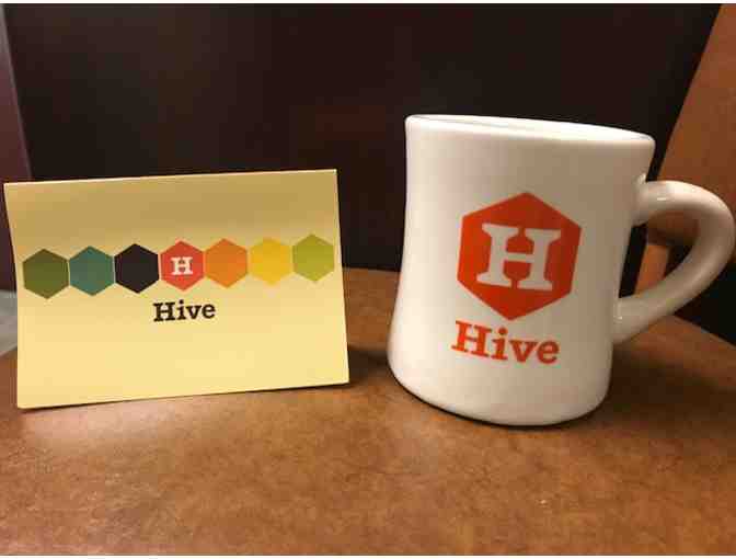 $25 Gift Card to Hive and a Mug