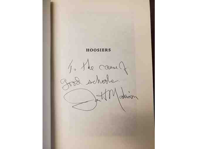'Hoosiers: A New History of Indiana' by James H. Madison *Autographed*