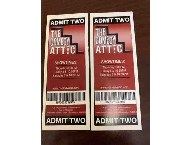 Two 'Admit Two' Ticket to a Comedy Attic  (A)