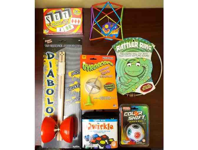 Collection of Children's Puzzles (3) and Interactive Toys (7)