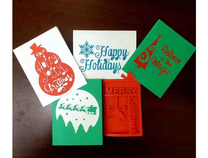Collection of Ten (10) Festive Christmas Cards