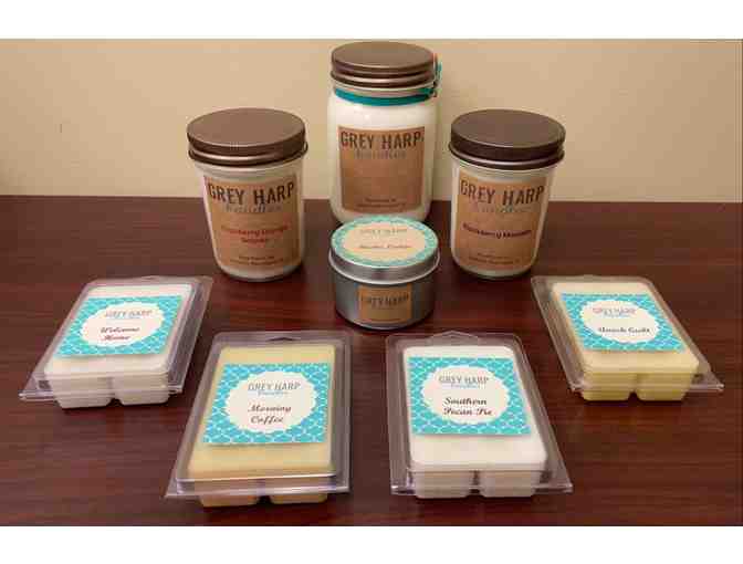 Grey Harp Candles Sample Collection