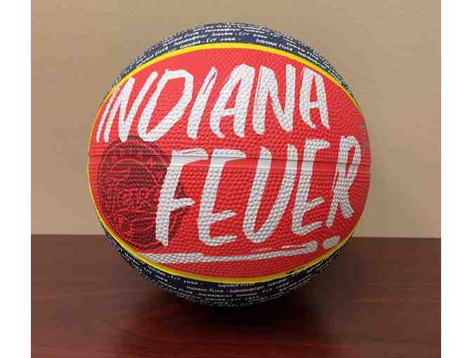 2021 Indiana Fever Autographed Miniature Basketball
