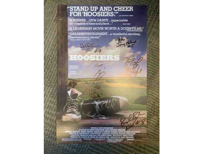 Signed by Angelo Pizzo and Team 'Hoosiers' Movie Poster (11x17)