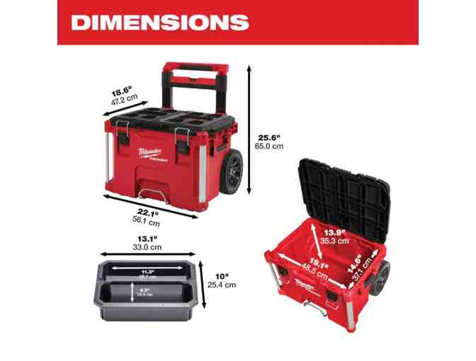 Milwaukee Pack-out Kit & Rolling Tool Box
