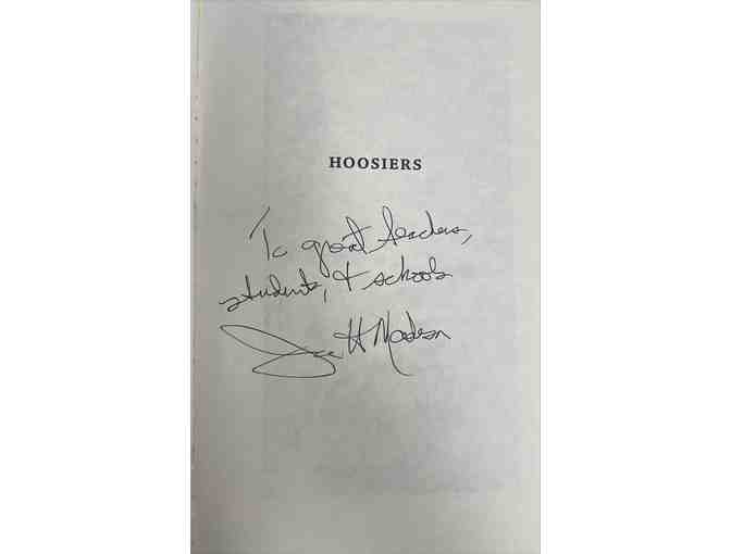 'Hoosiers: A New History of Indiana' by James H. Madison *Autographed*