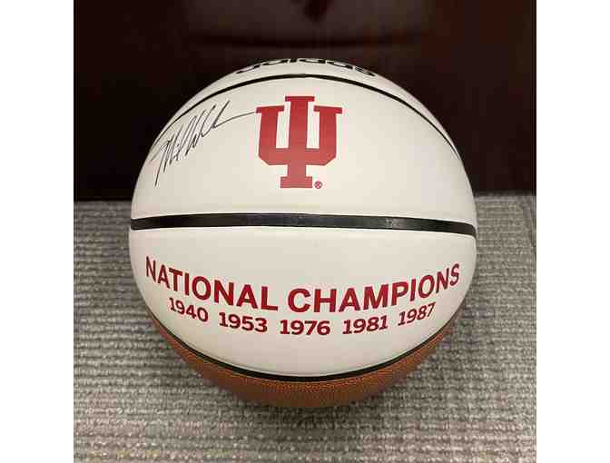 Autographed IU Basketball *Coach Mike Woodson*