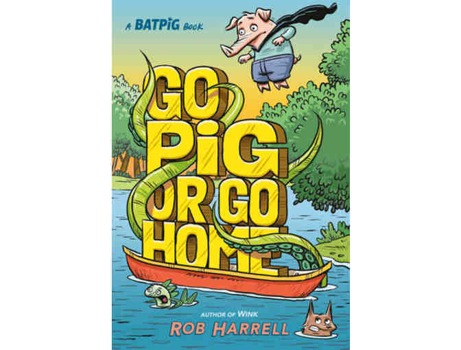 The Batpig Book Series by Rob Harrell *Autographed*