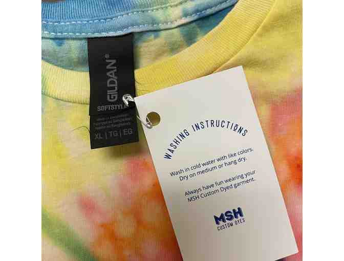 2 Extra Large (XL) Unisex Tie Dye Shirts