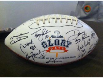 Chicago Bears '85 Super Bowl Championship team signed football