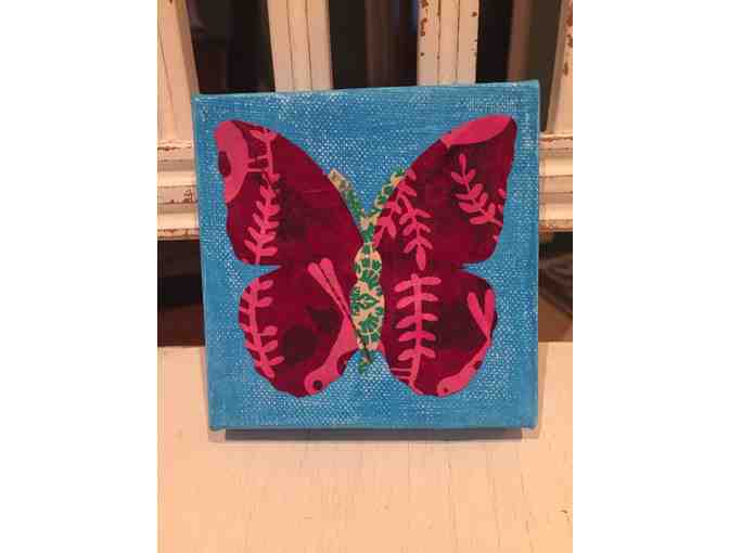 6th Grade: Mr. Resh's Project: Individual Mariposa Butterfly Canvas (4' x 4')