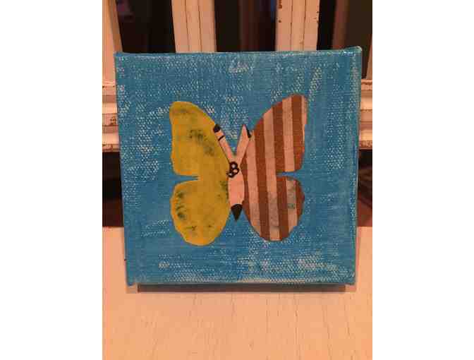 6th Grade: Mr. Resh's Project: Individual Mariposa Butterfly Canvas (4' x 4')