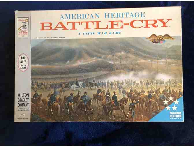 Vintage Battle-Cry Board Game