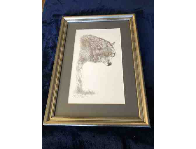Michael Dustin Limited Edition Wolf Print